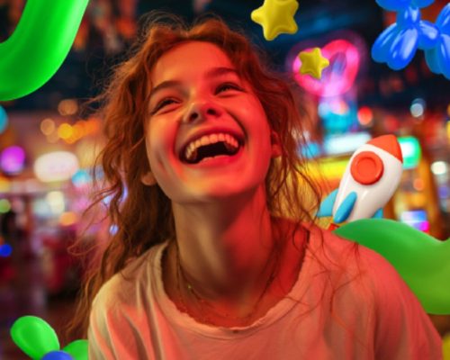 Mujer sonriendo