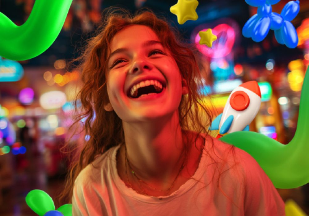 Mujer sonriendo
