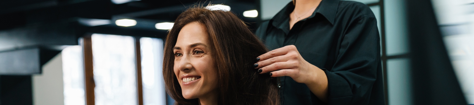 Mujer en la peluqueria