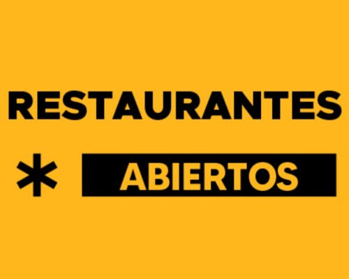 Gráfica restaurantes abiertos