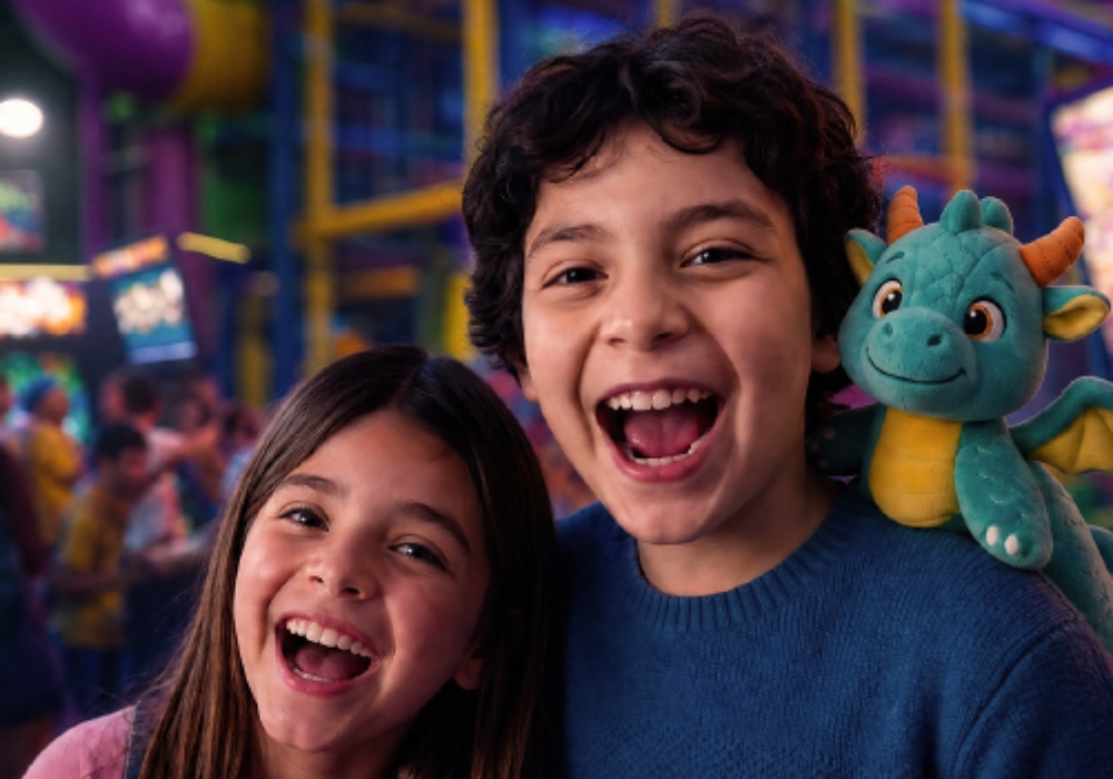 Niños sonríendo