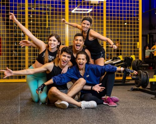Grupo de personas en Smart Fit