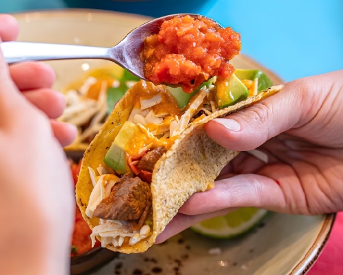 Taco mexicano