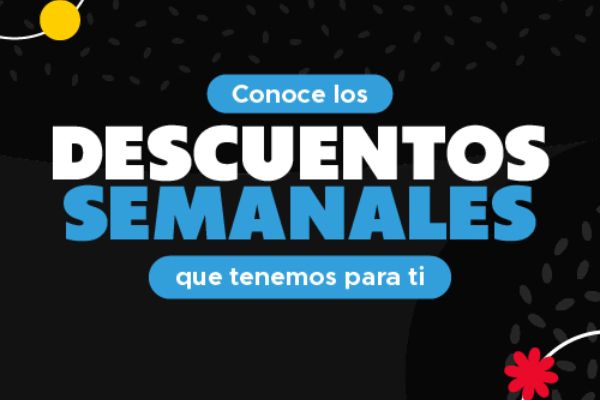 Descuentos semanales