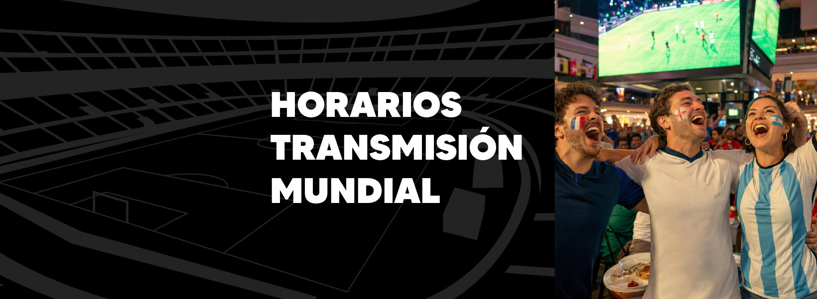 Banner horarios Mundial 2026