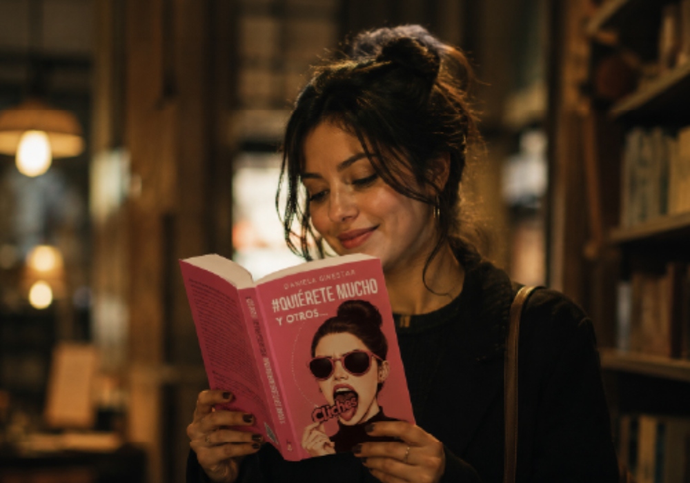 Mujer leyendo un libro