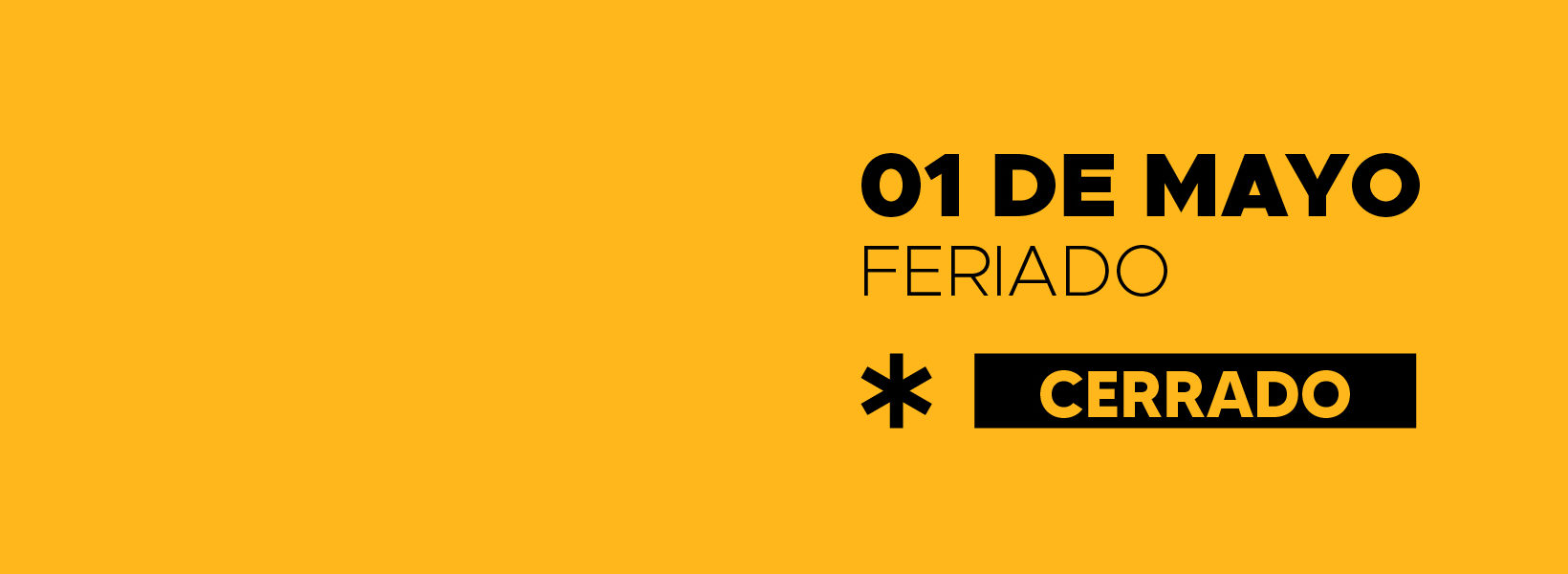 Banner Feriado