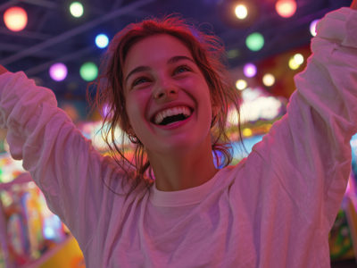 Mujer feliz