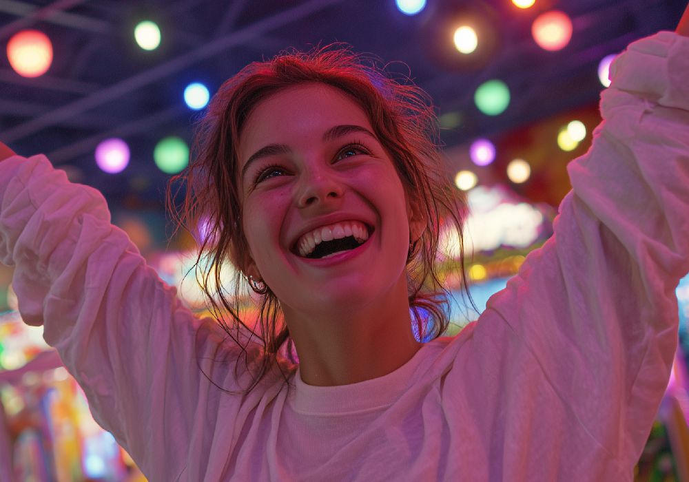 Mujer feliz