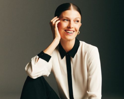 Mujer sonriendo
