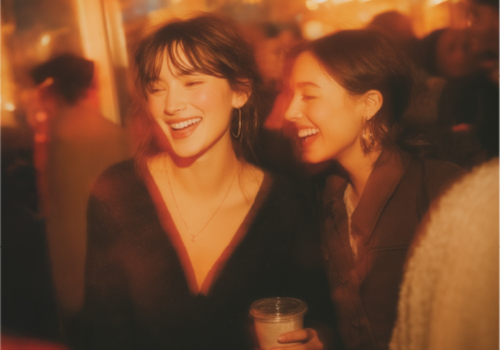 Mujeres sonriendo