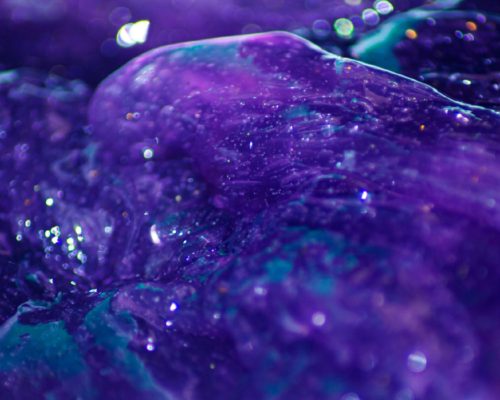Slime de color morado