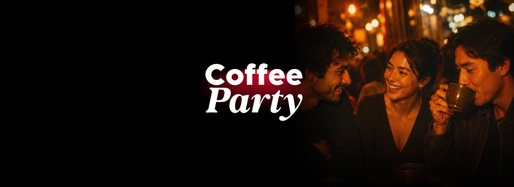 Banner Coffee Party