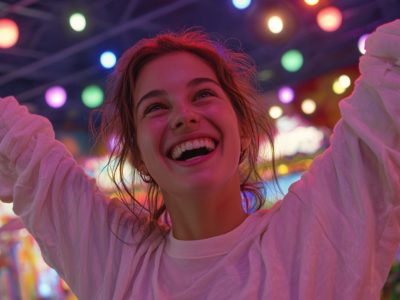 Mujer feliz
