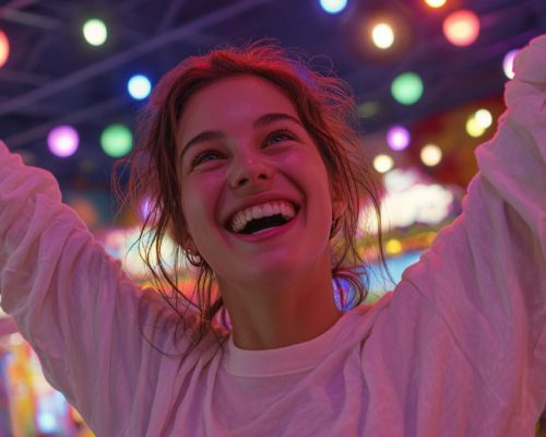 Mujer feliz