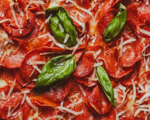imagen de una pizza