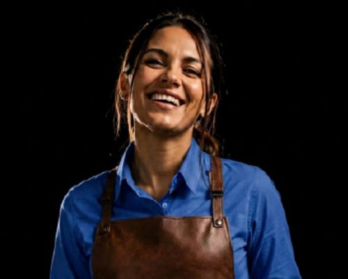 Mujer sonriendo