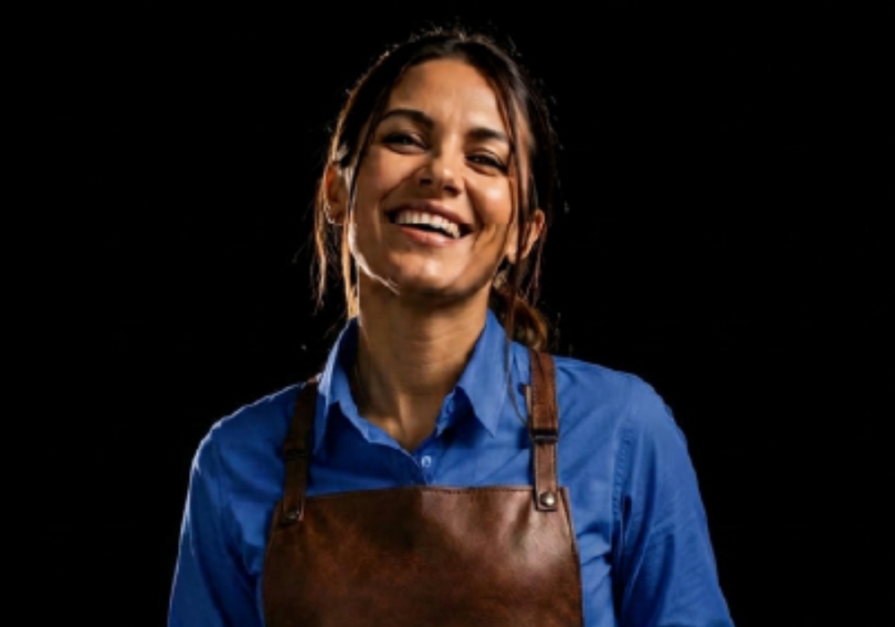 Mujer sonriendo