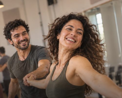 Pareja bailando