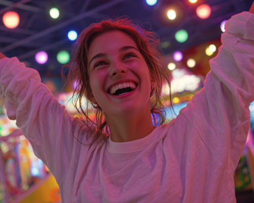 Mujer feliz
