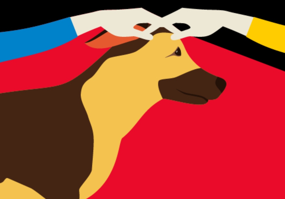 Ilustración de un perro